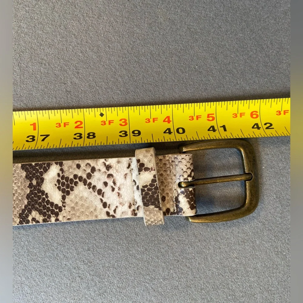Faux‎ Snake Skin Belt, Jones NY Size 14